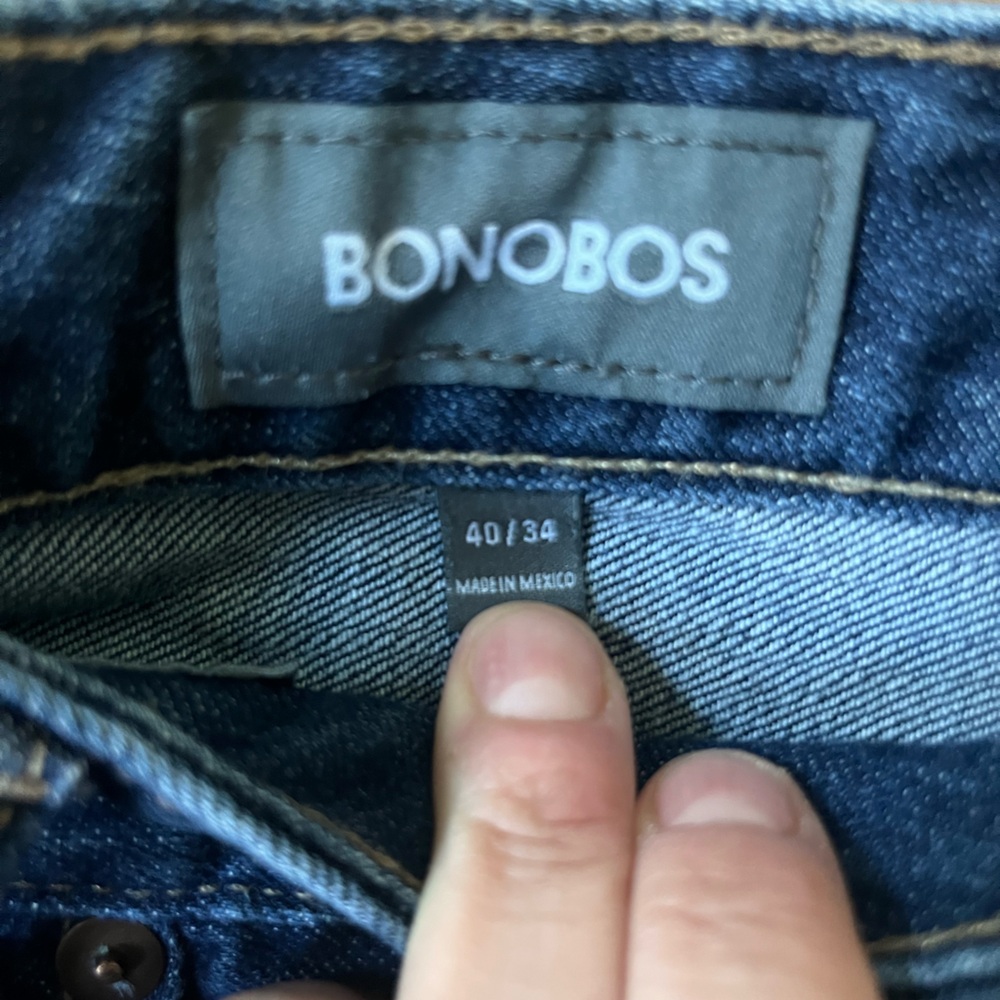 Bonobos Slim Jeans in Dark Indigo